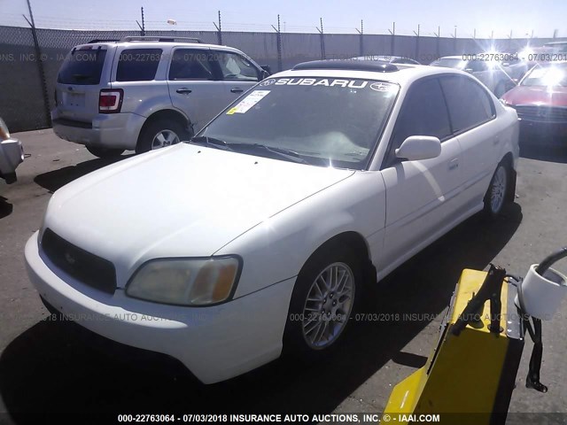 4S3BE635437208625 - 2003 SUBARU LEGACY L/L SPECIAL WHITE photo 2