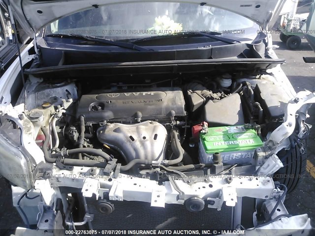 JTLKE50EX81017739 - 2008 TOYOTA SCION XB თეთრი ფოტო 10