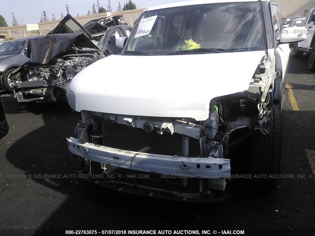 JTLKE50EX81017739 - 2008 TOYOTA SCION XB თეთრი ფოტო 6