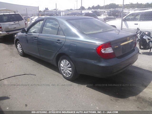 4T1BE32K23U692863 - 2003 TOYOTA CAMRY LE/XLE/SE ნაცრისფერი ფოტო 3