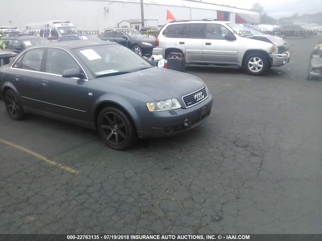 WAULT68EX3A231037 - 2003 AUDI A4 3.0 QUATTRO GRAY photo 1