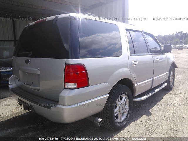 1FMPU15LX3LB67895 - 2003 FORD EXPEDITION XLT SILVER photo 4