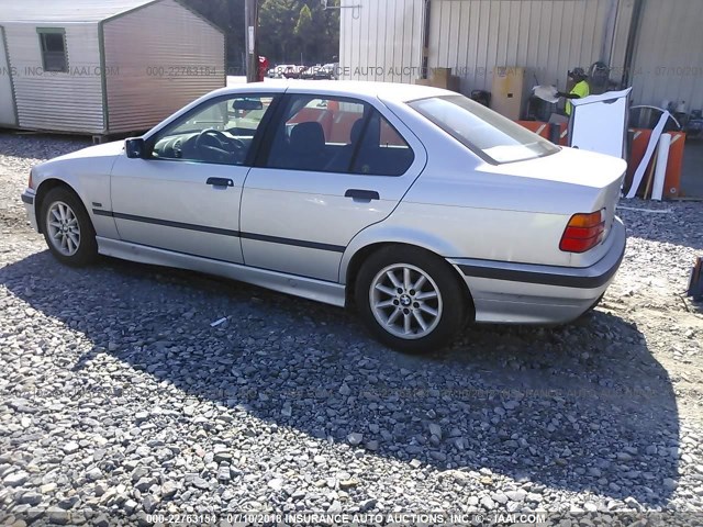 WBACD4323WAV60889 - 1998 BMW 328 I AUTOMATIC SILVER photo 3