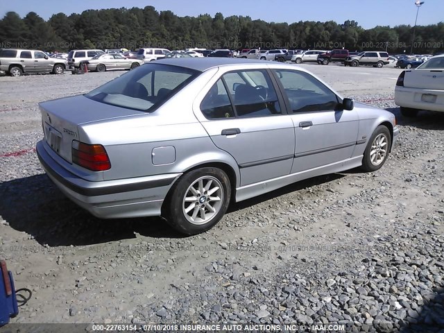 WBACD4323WAV60889 - 1998 BMW 328 I AUTOMATIC SILVER photo 4