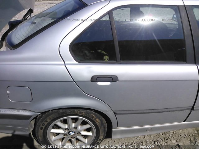 WBACD4323WAV60889 - 1998 BMW 328 I AUTOMATIC SILVER photo 6