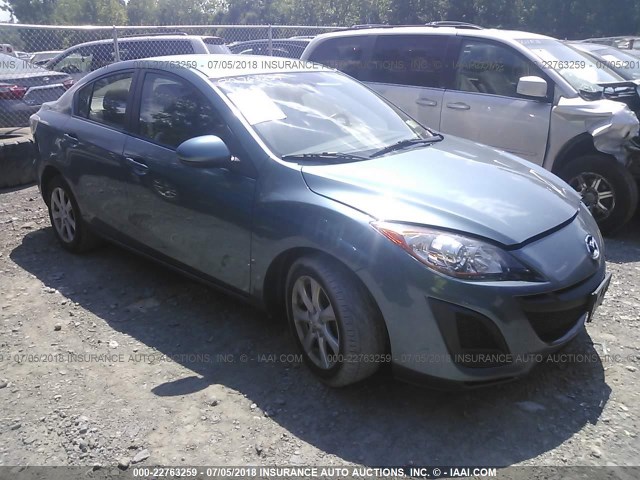 JM1BL1VG9B1498790 - 2011 MAZDA 3 I BLUE photo 1