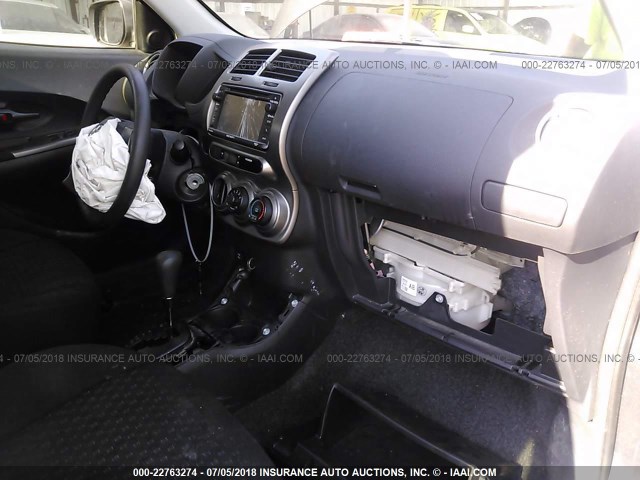 JTKKUPB44D1038779 - 2013 TOYOTA SCION XD GRAY photo 5