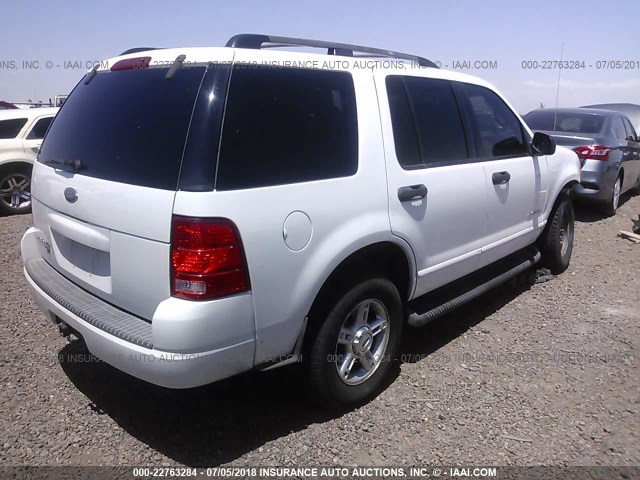 1FMZU63K24UB18878 - 2004 FORD EXPLORER XLT/XLT SPORT/NBX 白色 照片 4
