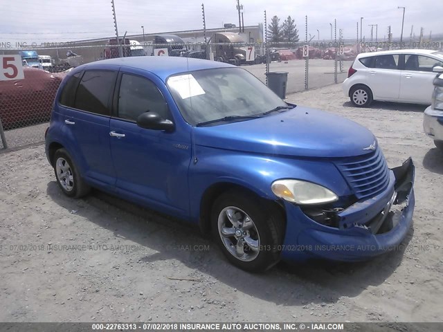 3C4FY58B25T542328 - 2005 CHRYSLER PT CRUISER TOURING BLUE photo 1