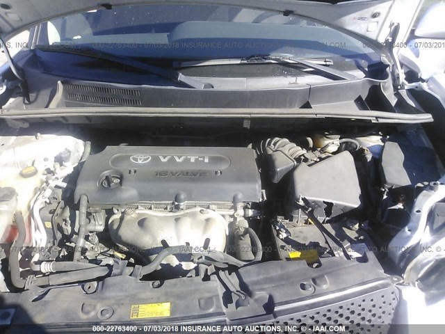 JTLZE4FE4A1113131 - 2010 TOYOTA SCION XB ვერცხლისფერი ფოტო 10