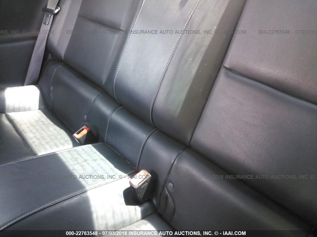 2G1FC1EV9A9121105 - 2010 CHEVROLET CAMARO LT RED photo 8