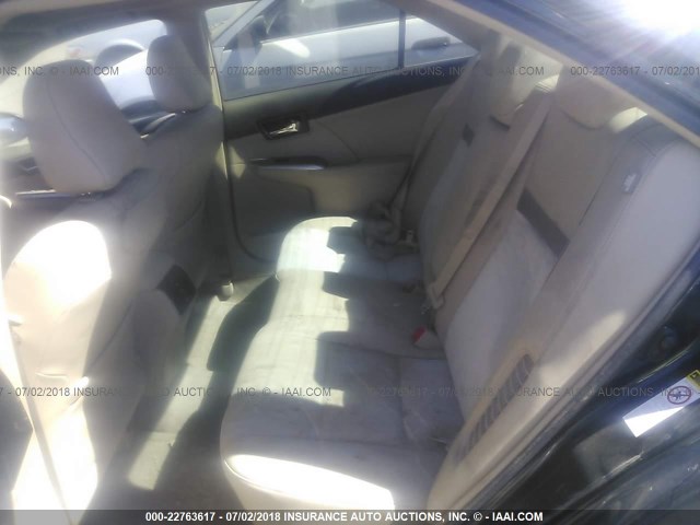 4T1BD1FKXCU011642 - 2012 TOYOTA CAMRY HYBRID/LE/XLE 黑色 照片 8