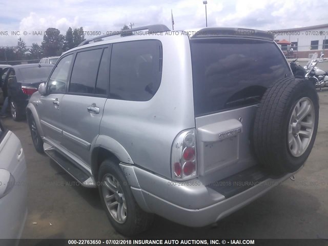 JS3TY92V144105326 - 2004 SUZUKI XL7 EX/LX SILVER photo 3