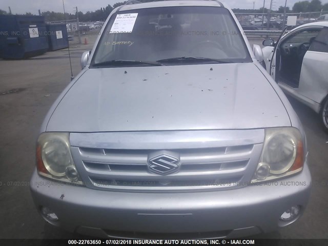 JS3TY92V144105326 - 2004 SUZUKI XL7 EX/LX SILVER photo 6