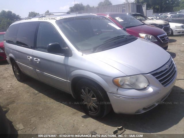 2C4GP64L55R250638 - 2005 CHRYSLER TOWN & COUNTRY LIMITED SILVER photo 1