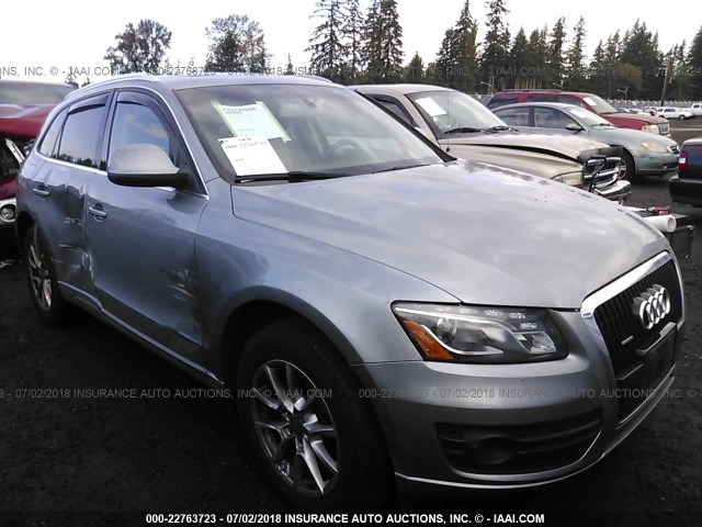 WA1KK78R59A027792 - 2009 AUDI Q5 3.2 GRAY photo 1