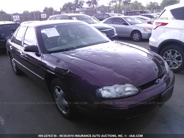 2G1WN52KXW9100086 - 1998 CHEVROLET LUMINA LTZ MAROON photo 1