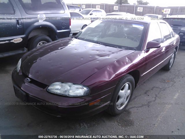 2G1WN52KXW9100086 - 1998 CHEVROLET LUMINA LTZ MAROON photo 2