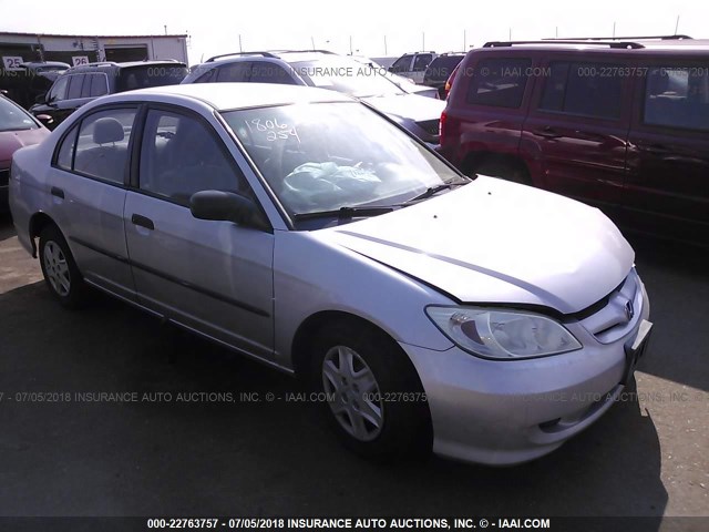 1HGES16394L004609 - 2004 HONDA CIVIC DX VP Boz foto 1