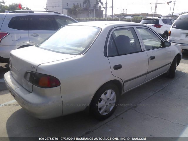 1NXBR12E5XZ190888 - 1999 TOYOTA COROLLA VE/CE/LE 灰色 照片 4