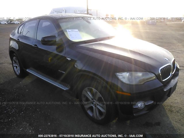 5UXFG4C51AL225997 - 2010 BMW X6 XDRIVE35I BLACK photo 1