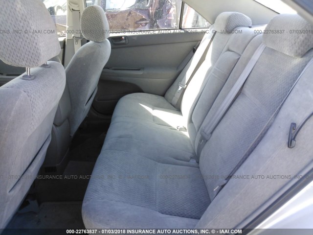 4T1BE32K93U708461 - 2003 TOYOTA CAMRY LE/XLE/SE 银色 照片 8