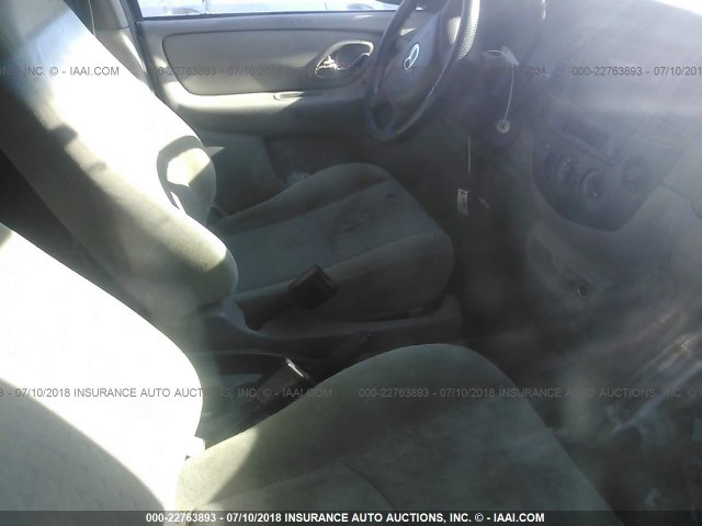 4F2YU06131KM56703 - 2001 MAZDA TRIBUTE DX 蓝色 照片 5