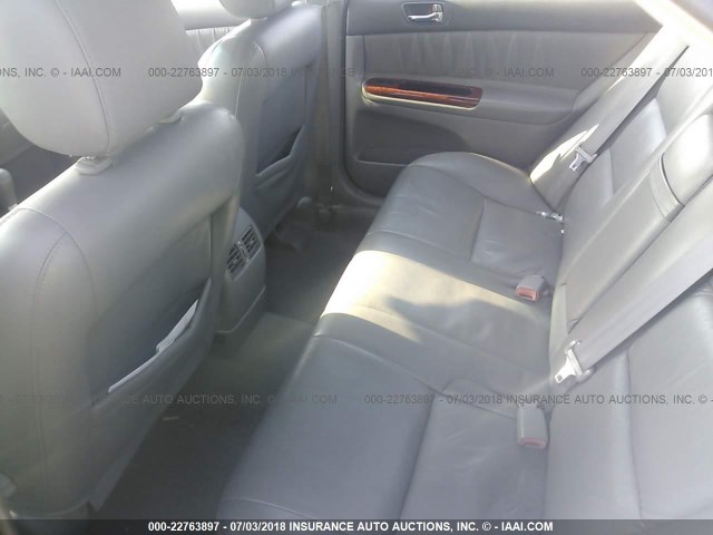 4T1BF32K22U519789 - 2002 TOYOTA CAMRY LE/XLE/SE Mavi foto 8