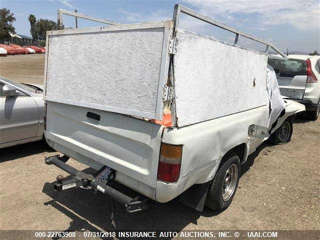 JT4RN82P7M5030817 - 1991 TOYOTA PICKUP 1/2 TON LONG WHEELBASE DLX WHITE photo 4