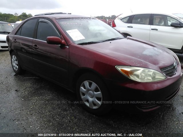 4T1BE32K23U129733 - 2003 TOYOTA CAMRY LE/XLE/SE 红色 照片 1