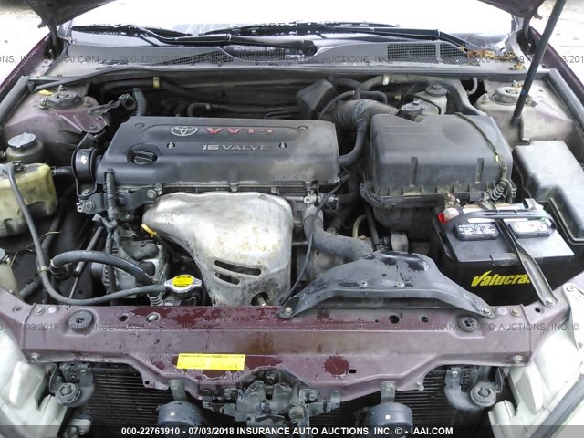 4T1BE32K23U129733 - 2003 TOYOTA CAMRY LE/XLE/SE 红色 照片 10
