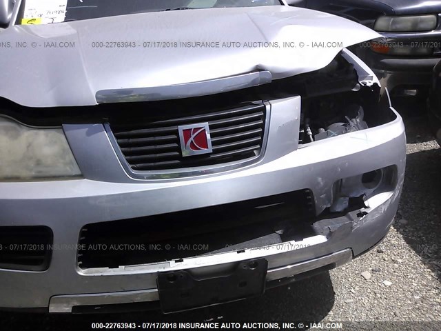 5GZCZ33ZX7S855462 - 2007 SATURN VUE HYBRID SILVER photo 6