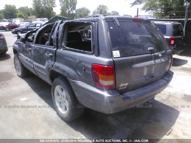 1J4GW48N14C175991 - 2004 JEEP GRAND CHEROKEE LAREDO/COLUMBIA/FREEDOM 灰色 照片 3