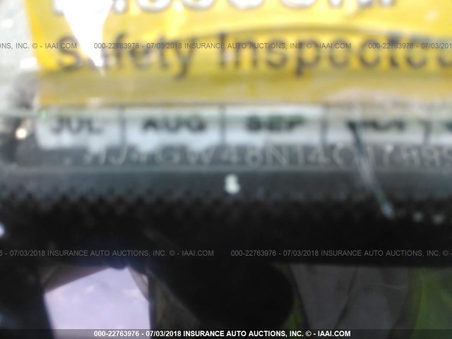 1J4GW48N14C175991 - 2004 JEEP GRAND CHEROKEE LAREDO/COLUMBIA/FREEDOM 灰色 照片 9