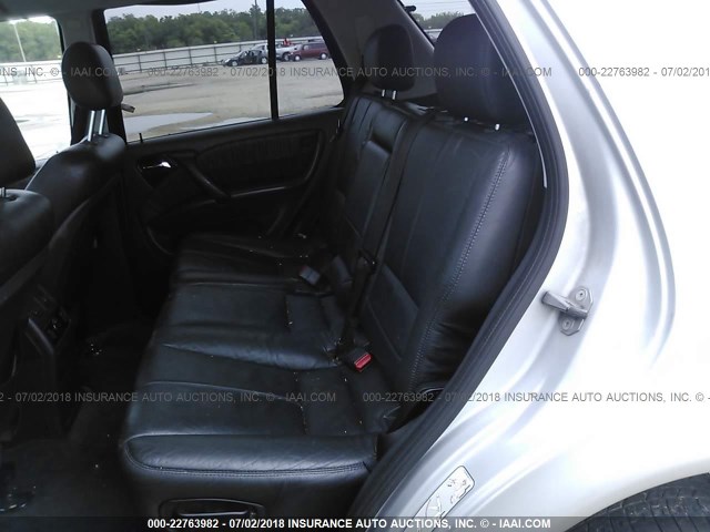 4JGAB57E25A517519 - 2005 MERCEDES-BENZ ML 350 SILVER photo 8