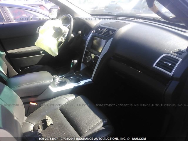 1FM5K8F89DGA17917 - 2013 FORD EXPLORER LIMITED 红色 照片 5