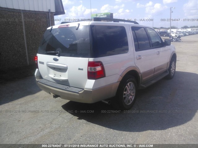 1FMJU1H53CEF12580 - 2012 FORD EXPEDITION XLT/KING RANCH WHITE photo 4