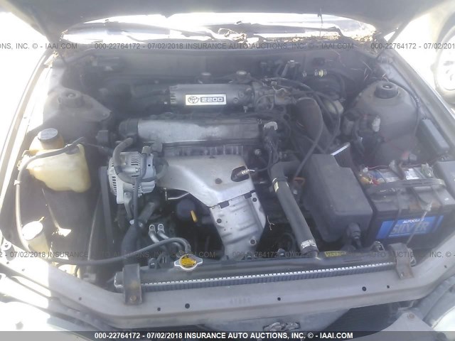 4T1BG12K2TU809128 - 1996 TOYOTA CAMRY DX/LE/XLE SILVER photo 10