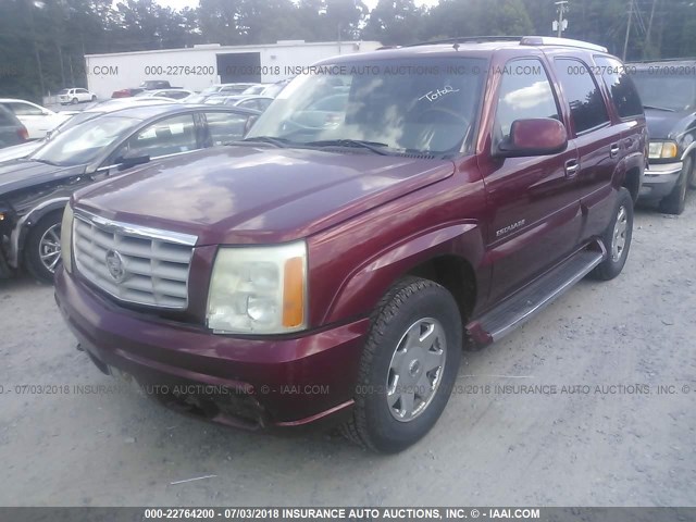 1GYEK63N32R137307 - 2002 CADILLAC ESCALADE LUXURY 红色 照片 2