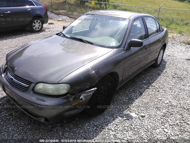 1G1ND52J4Y6199133 - 2000 CHEVROLET MALIBU BROWN photo 2