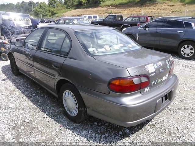 1G1ND52J4Y6199133 - 2000 CHEVROLET MALIBU BROWN photo 3