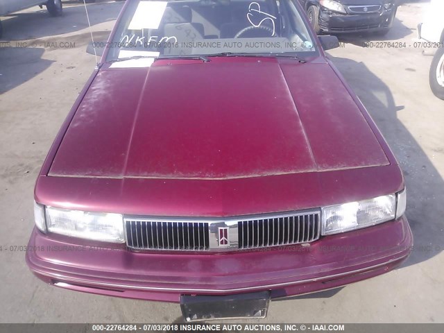 1G3AJ55M0T6415332 - 1996 OLDSMOBILE CIERA SL MAROON photo 6