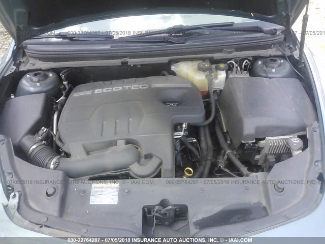 1G1ZG57B694125915 - 2009 CHEVROLET MALIBU LS 绿色 照片 10