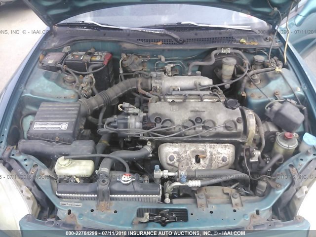 JHMEH6160SS005354 - 1995 HONDA CIVIC DEL SOL SI BLUE photo 10