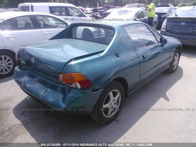 JHMEH6160SS005354 - 1995 HONDA CIVIC DEL SOL SI BLUE photo 4