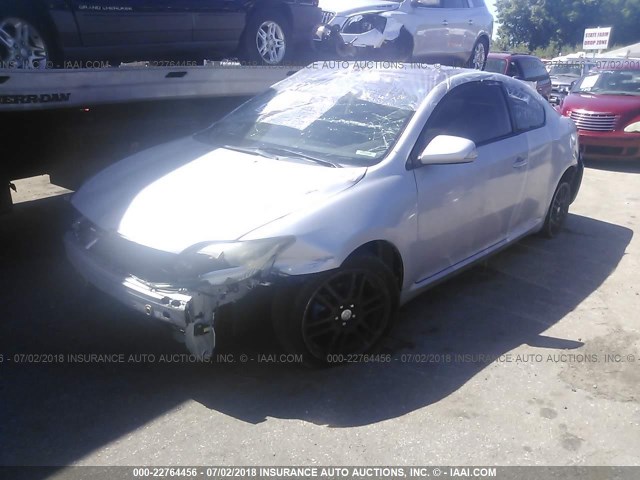 JTKDE177370192707 - 2007 TOYOTA SCION TC 银色 照片 2