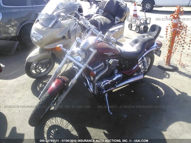 JS1VX51L162100347 - 2006 SUZUKI VS1400 GLP MAROON photo 2