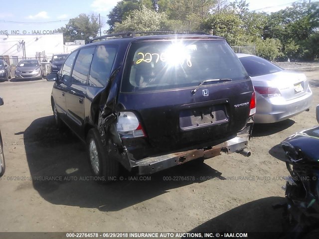 JHMRA3879WC010197 - 1998 HONDA ODYSSEY EX MAROON photo 6