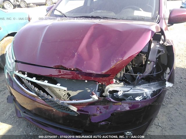 ML32A3HJ9JH008270 - 2018 MITSUBISHI MIRAGE ES MAROON photo 6