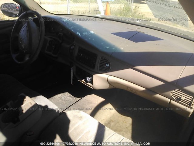 2G4WS52J151157552 - 2005 BUICK CENTURY CUSTOM TAN photo 5